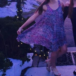 🌸🌃FLOWY MULTI COLOR MINI DRESS